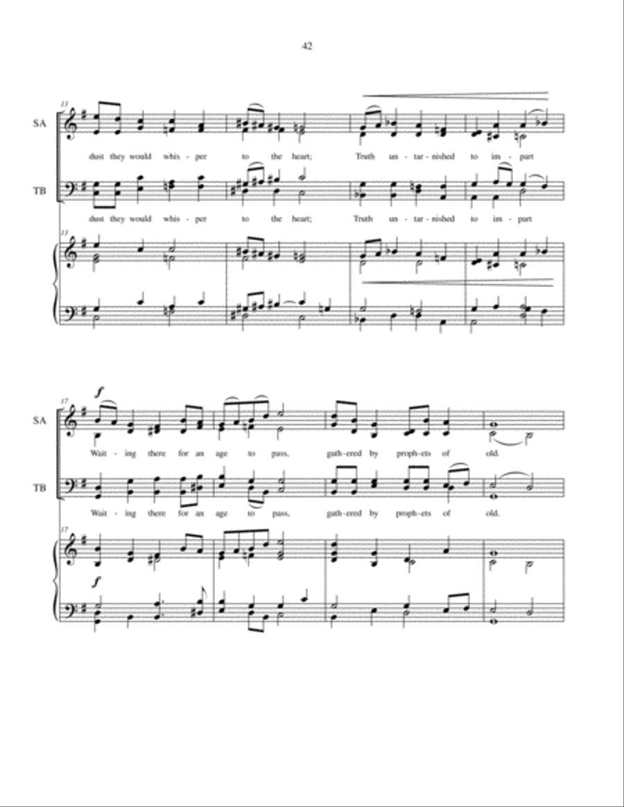 The Book of Mormon - SATB choir with piano accompaniment 4-Part scores gallery preview page 3
