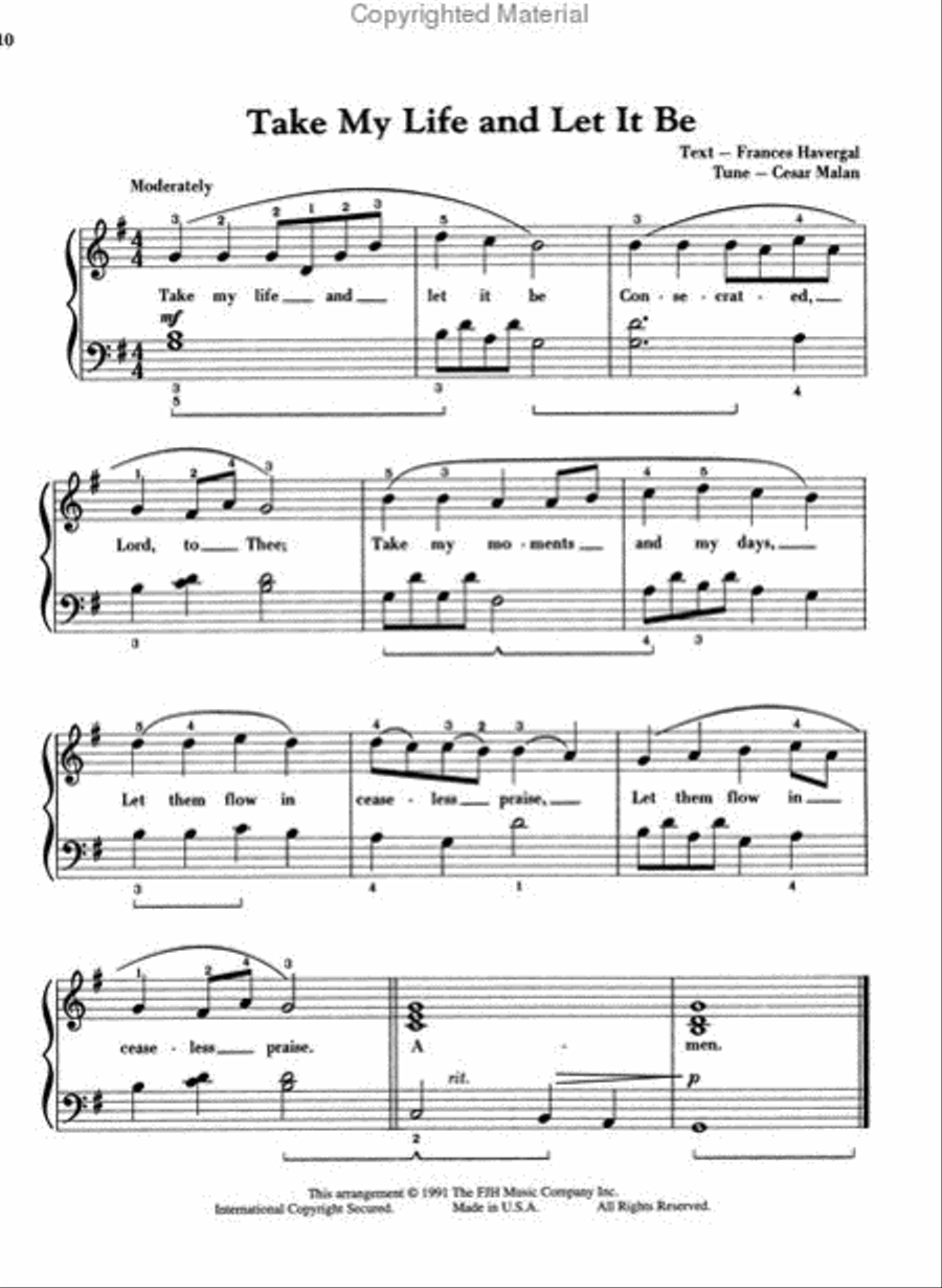FunTime® Piano Hymns FunTime® Piano Hymns Piano Method scores gallery preview page 4