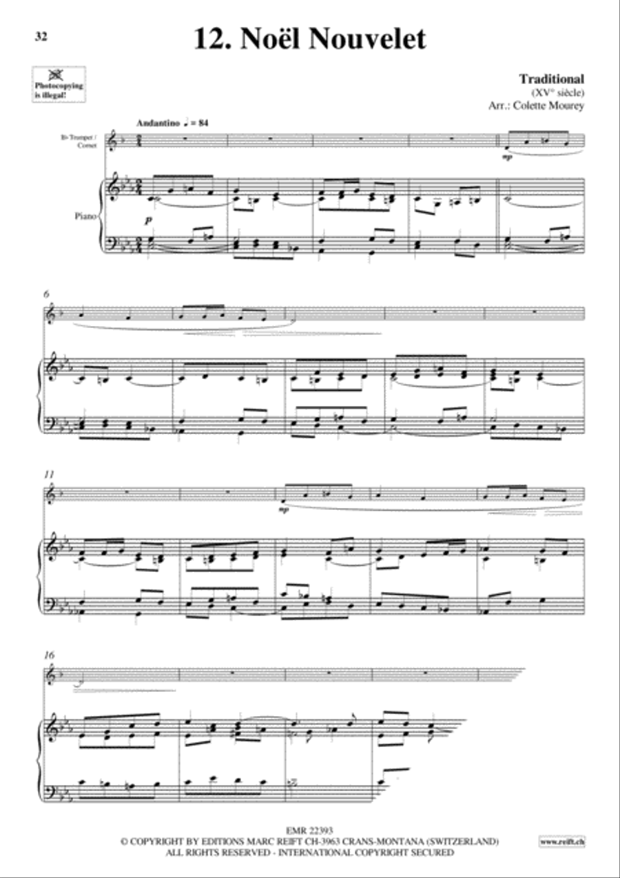 20 Greatest Christmas Hits Cornet scores gallery preview page 14