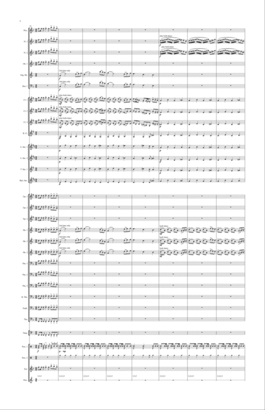 Pursuit Pursuit Concert Band scores gallery preview page 6