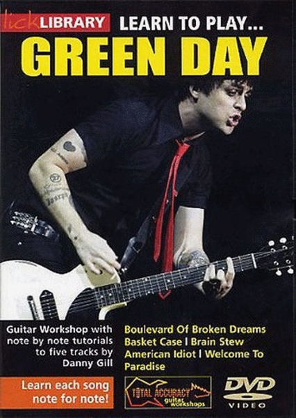Learn To Play Green Day Dvd