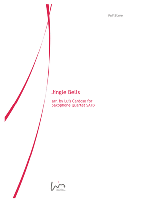 Book cover for Jingle Bells (for Saxophone Quartet SATB)