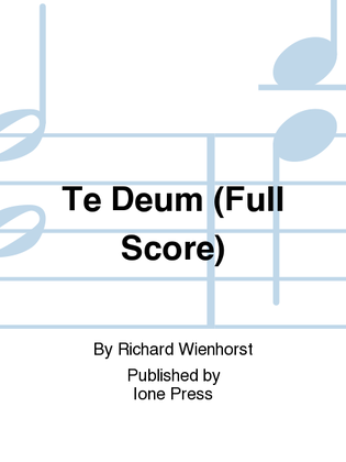 Te Deum (Full Score)
