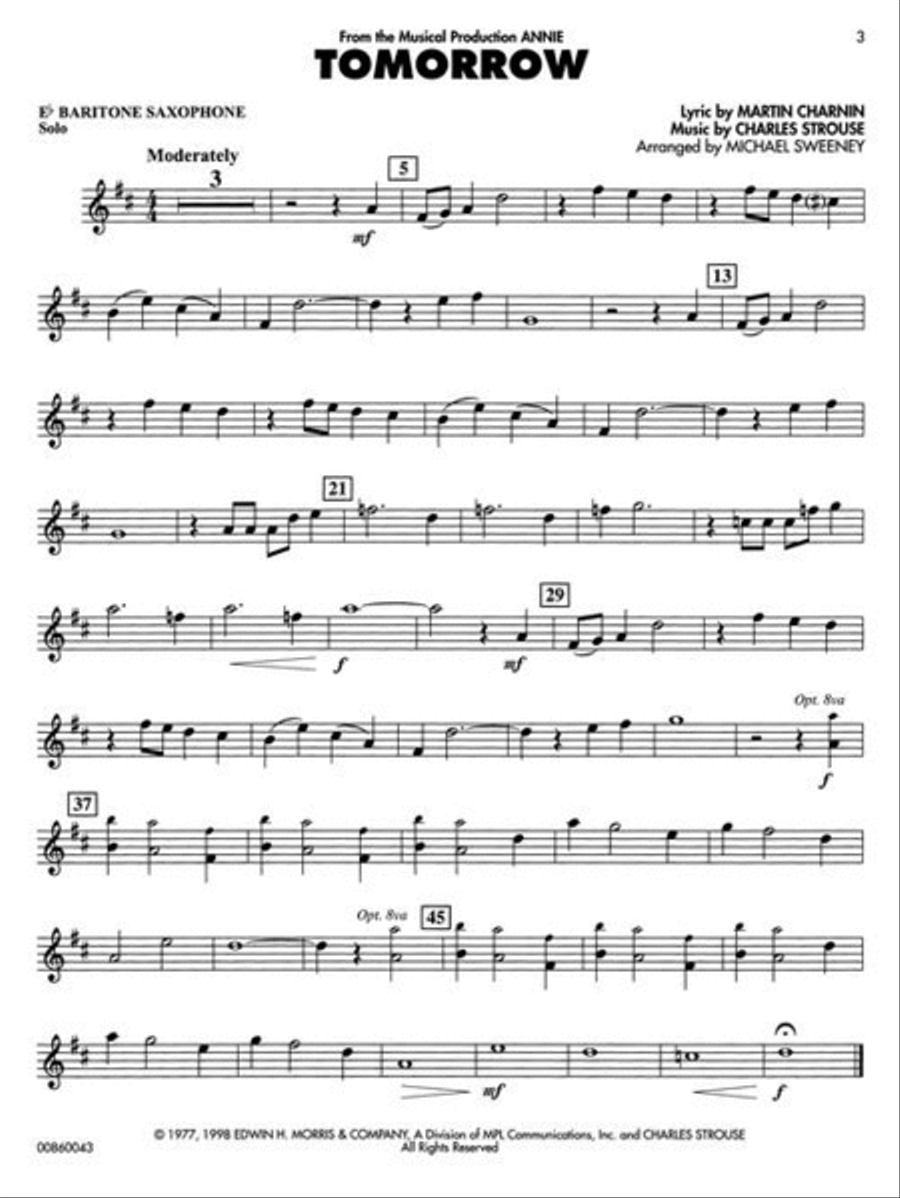<br>Sheet music extract