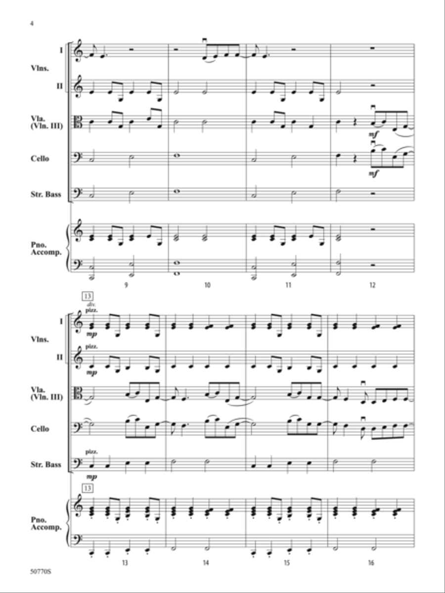 What Was I Made For?: Score String Orchestra scores gallery preview page 4