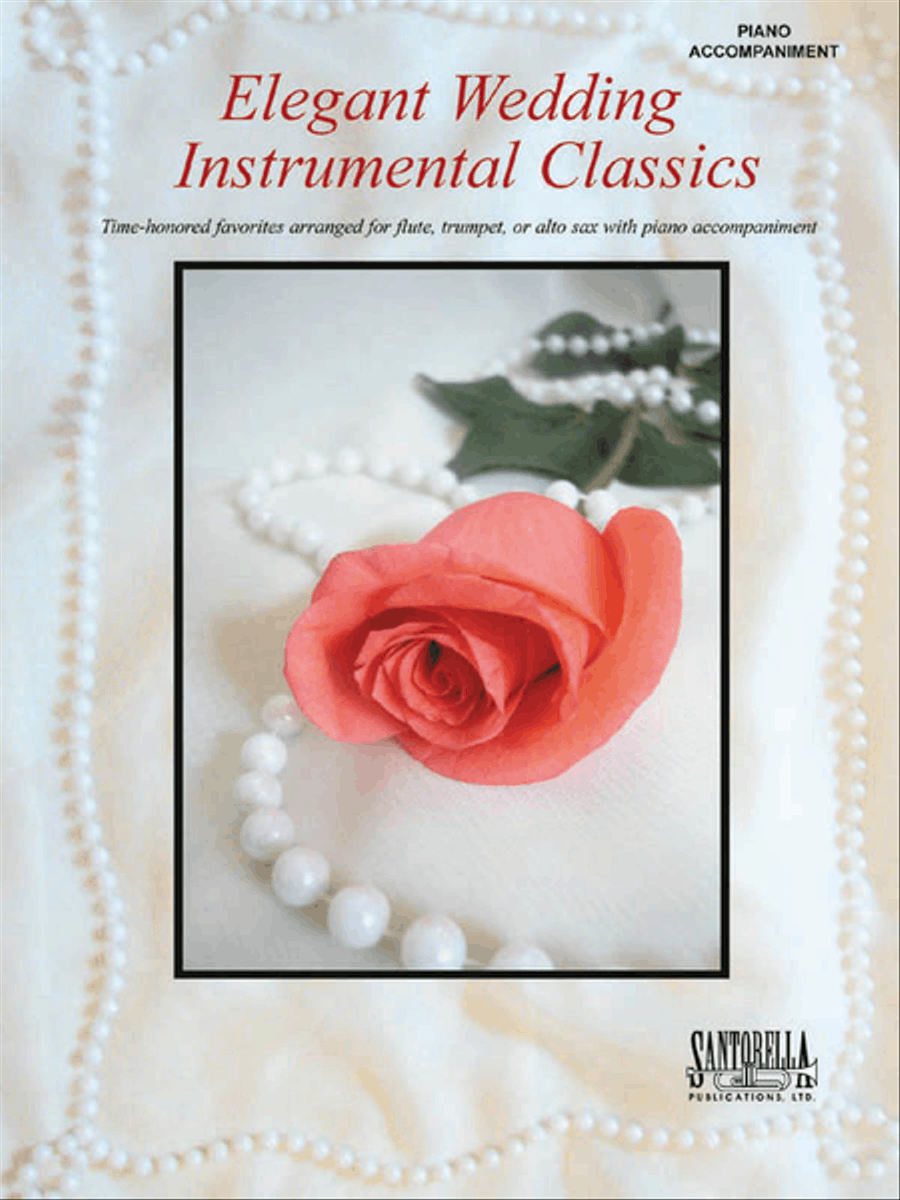 Elegant Wedding Instrumental Classics (Piano Accompaniment Book) Piano Accompaniment scores gallery preview page 1