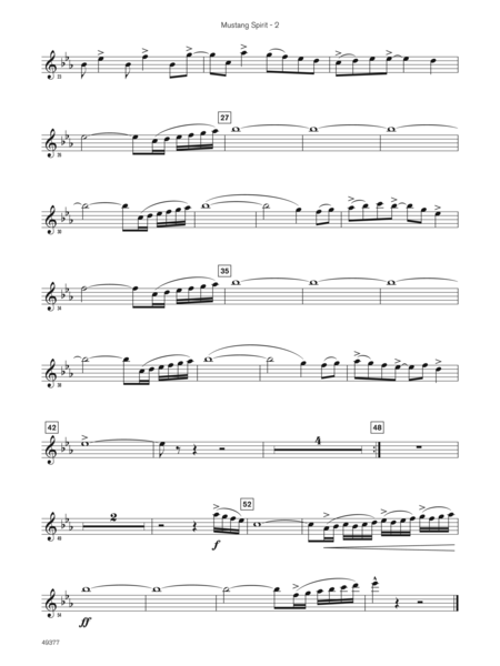 Mustang Spirit (Sound Innovations Soloist, Flute)