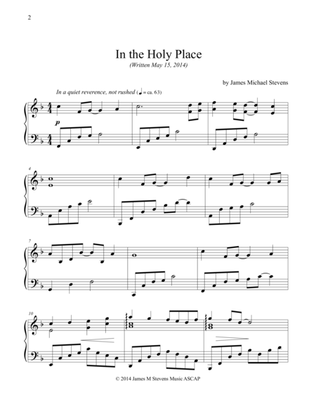 Book cover for In the Holy Place