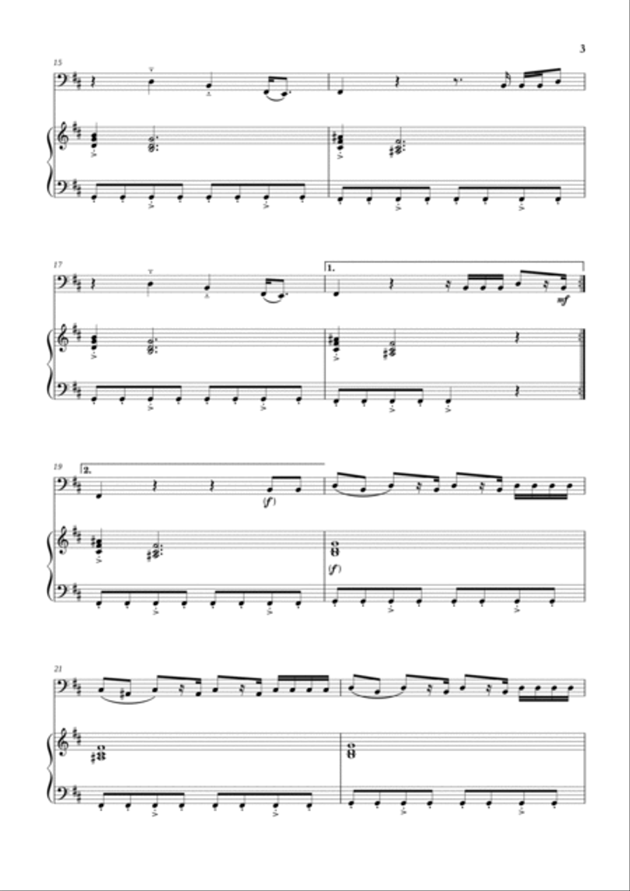 Enemy Easy Piano scores gallery preview page 3