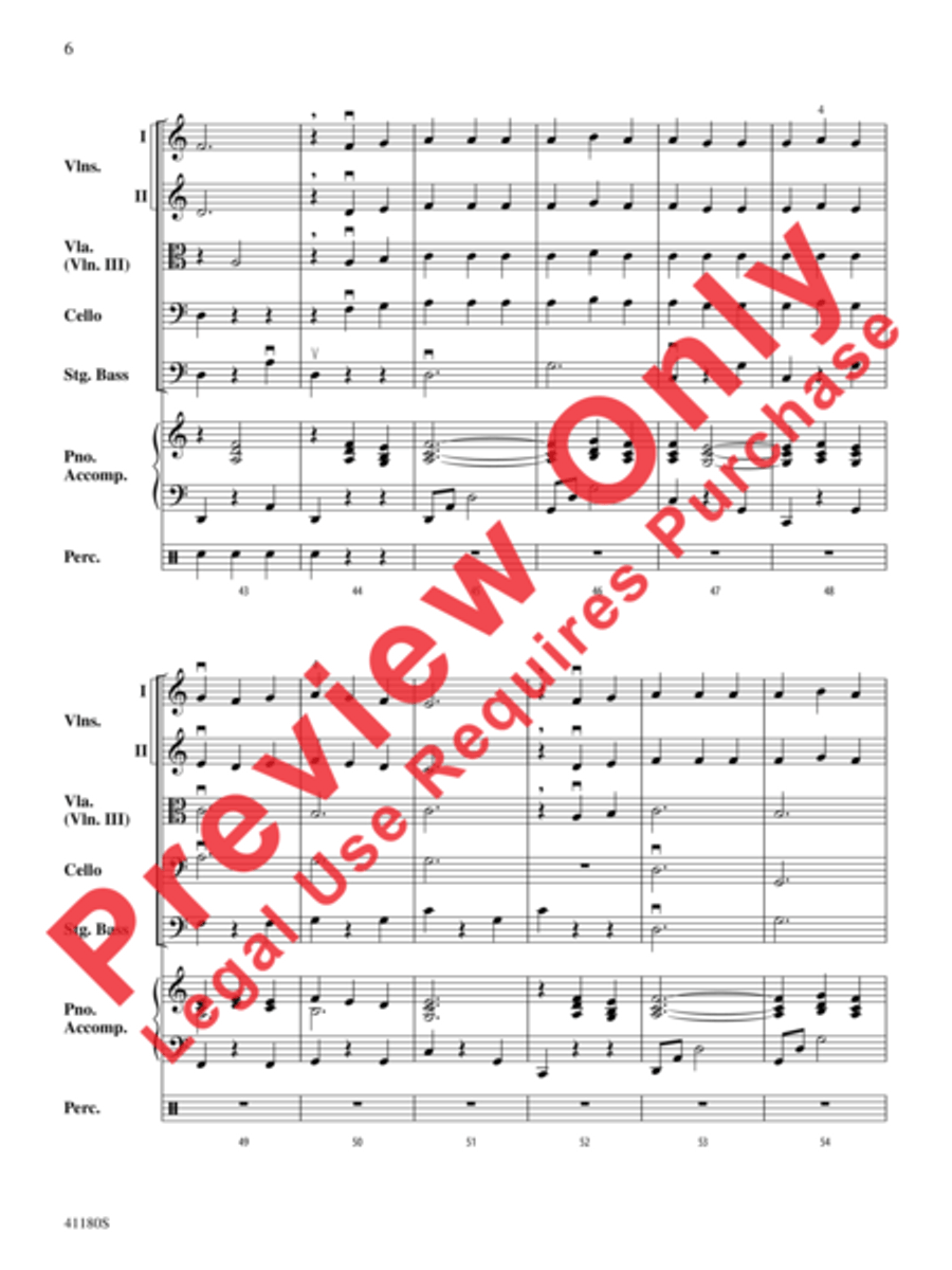 De Colores De Colores String Orchestra scores gallery preview page 7
