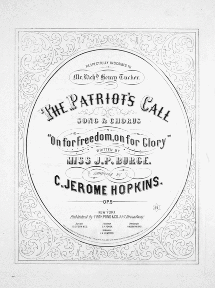 The Patriot's Call. Song & Chorus