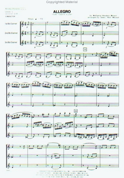 Allegro (from Sonata K. 279)