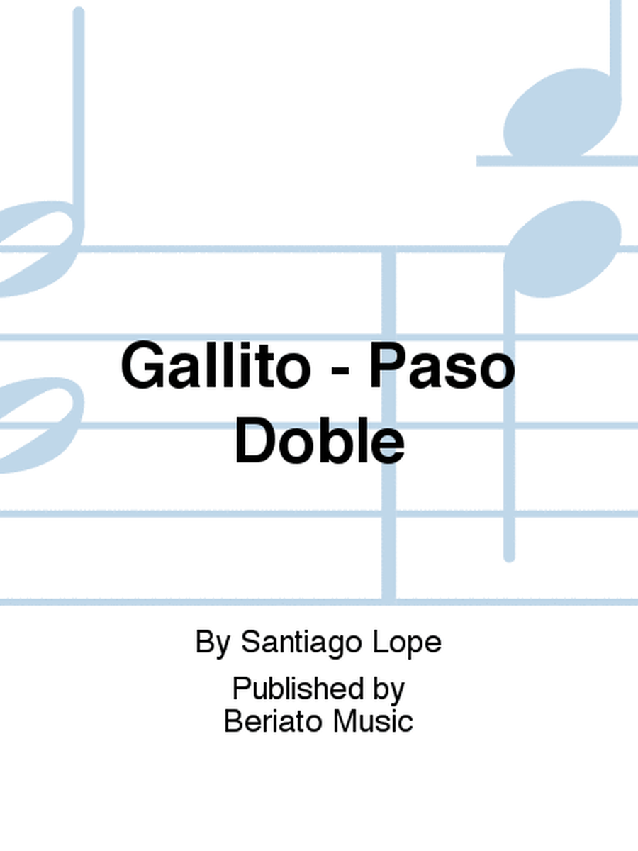 Gallito - Paso Doble