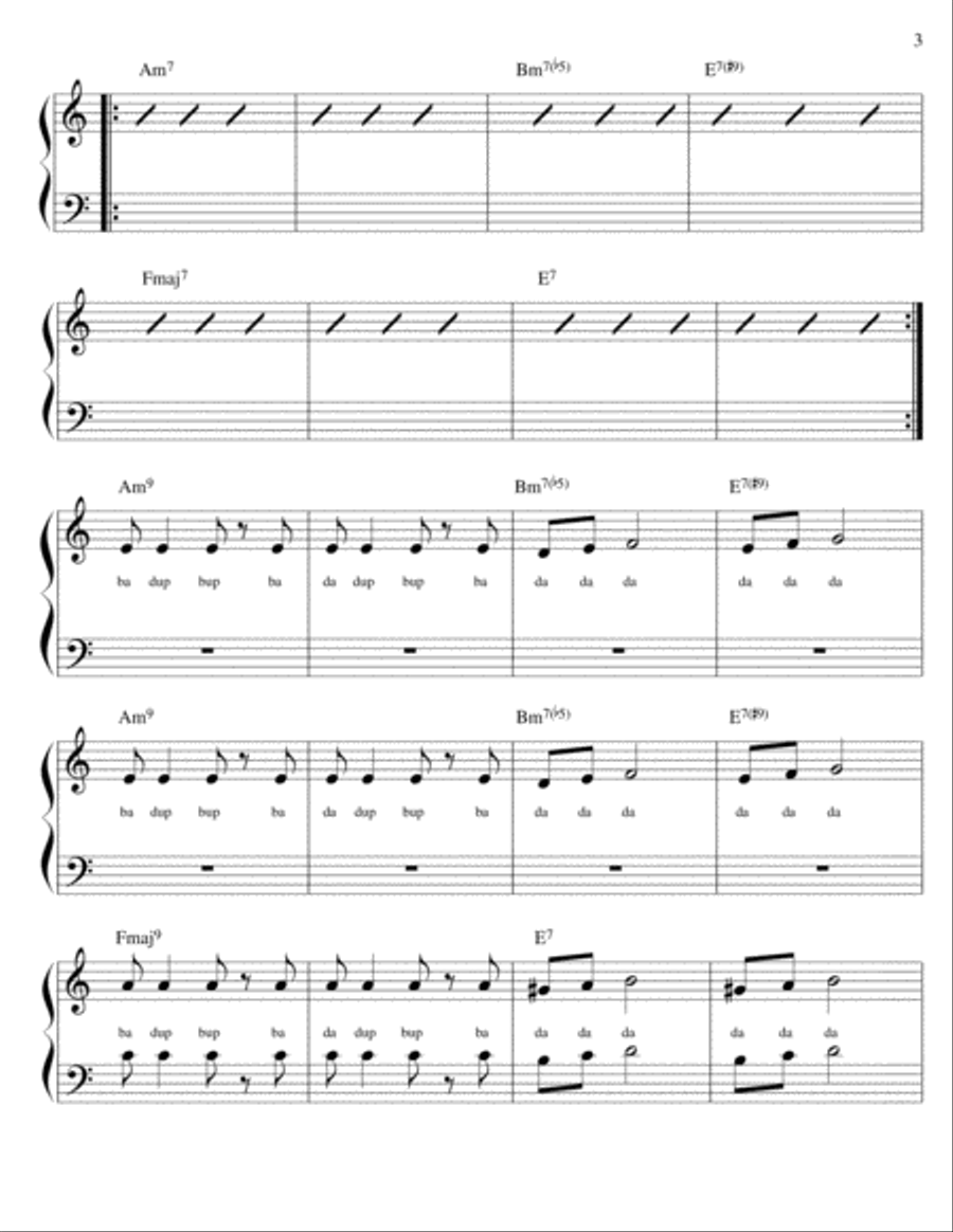 A Joyful Dance 4-Part scores gallery preview page 3