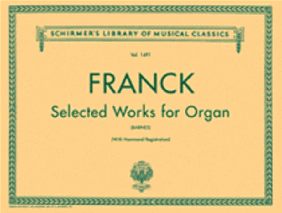 Selected Works Organ Solo scores gallery preview page 1
