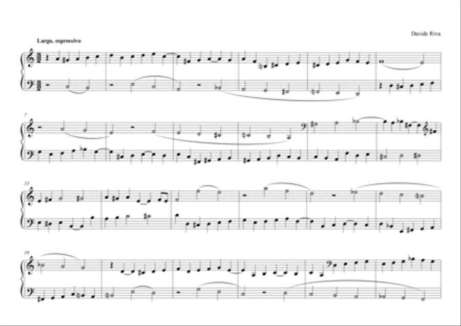 Preludi ed invenzioni Organ Solo scores gallery preview page 4