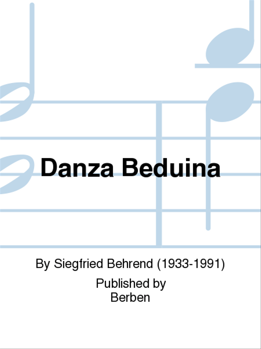 Danza Beduina Danza Beduina Chamber Music scores gallery preview page 1