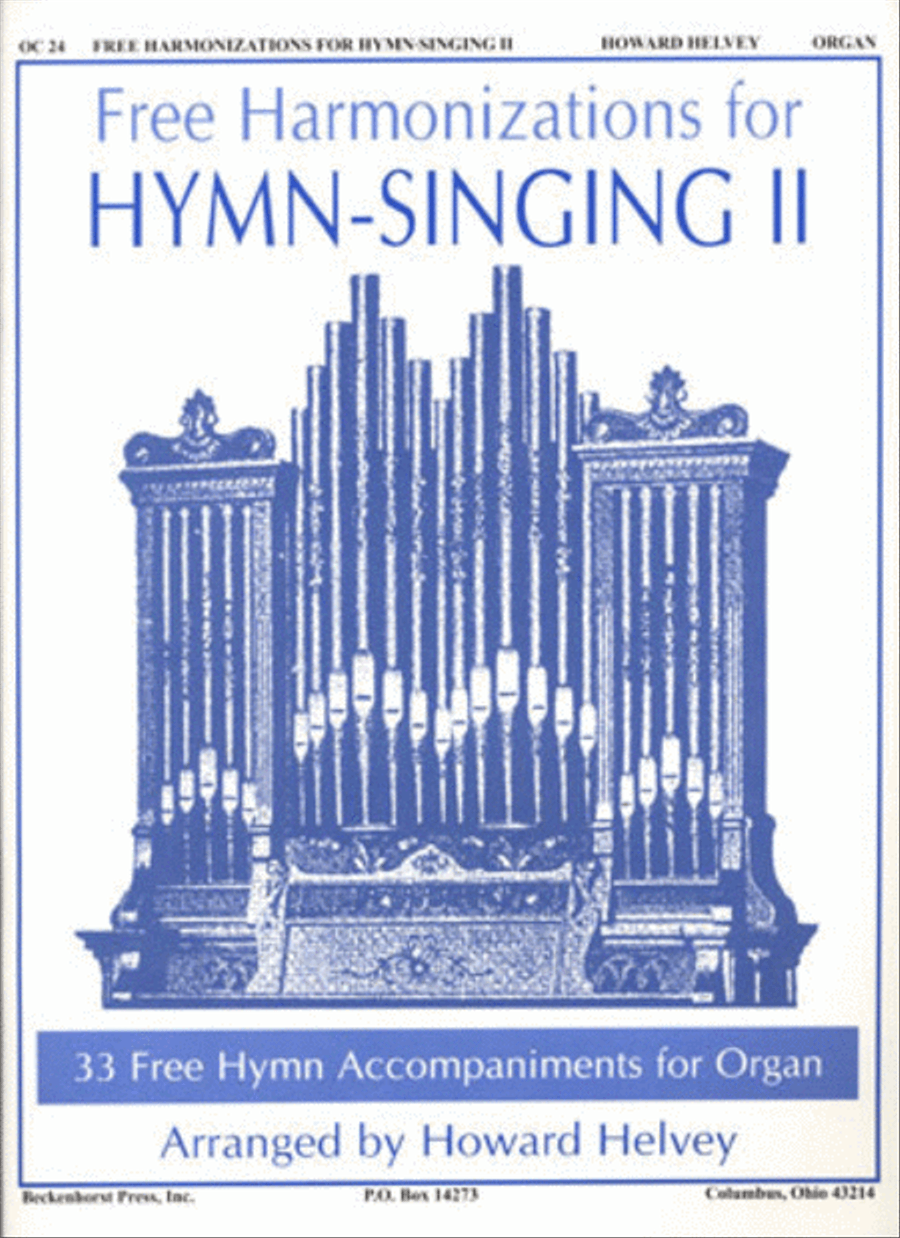 Free Harmonizations for Hymn-Singing II Organ scores gallery preview page 1