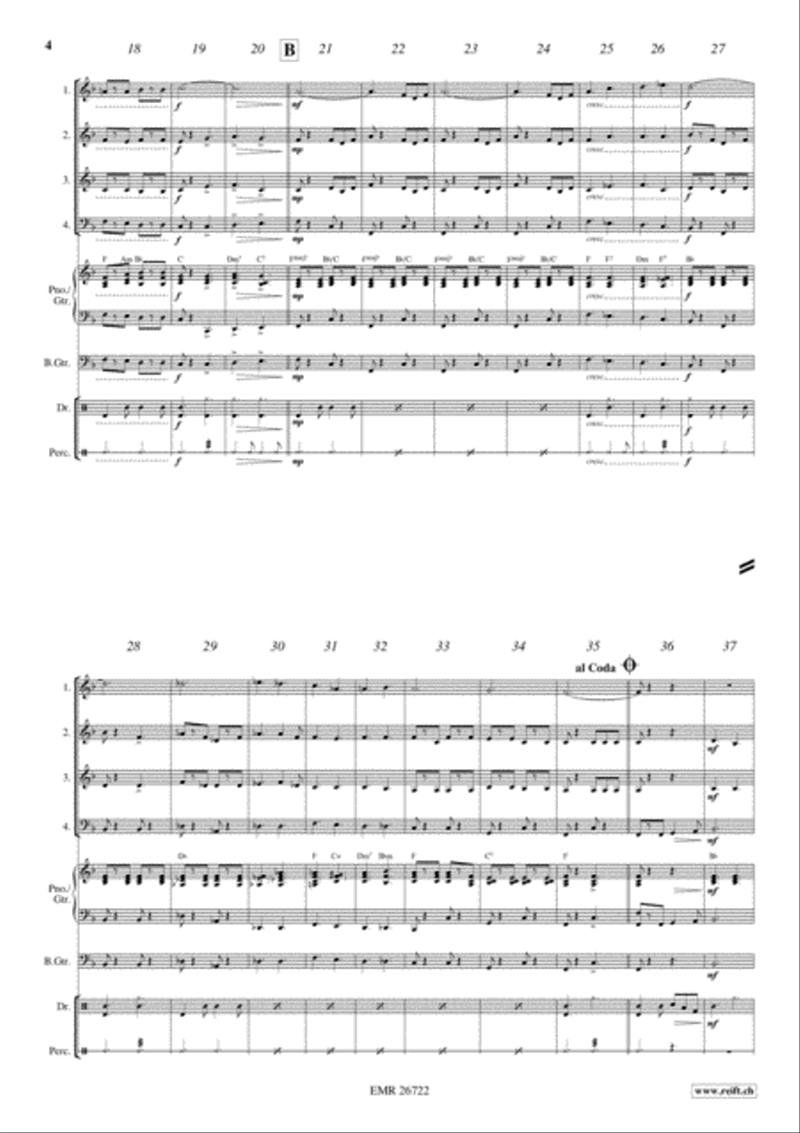 Free Time Concert Band scores gallery preview page 4