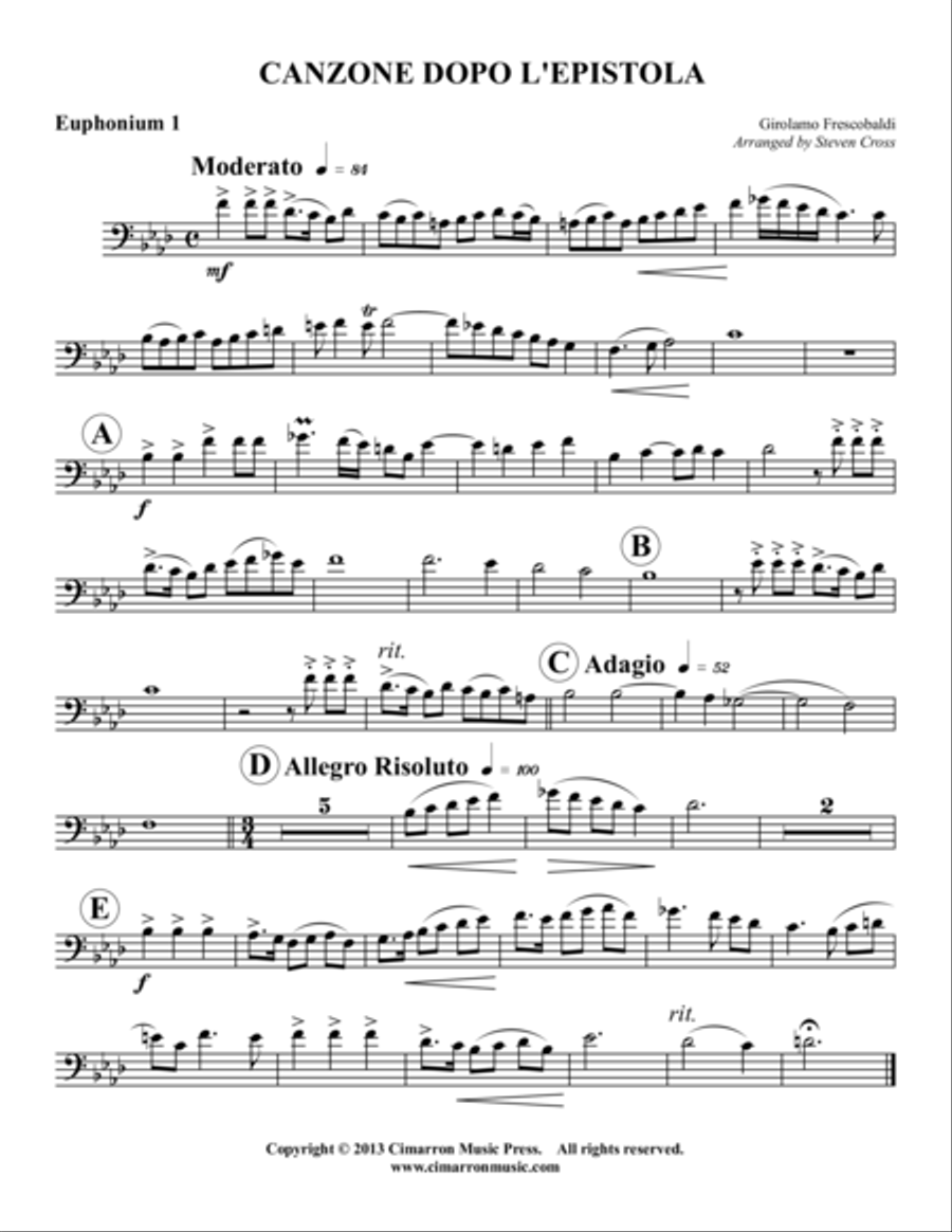 Canzone Dopo L'Epistola EETT scores gallery preview page 3