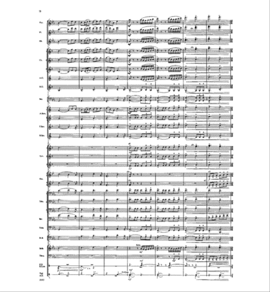 In All Its Glory Concert Band scores gallery preview page 8