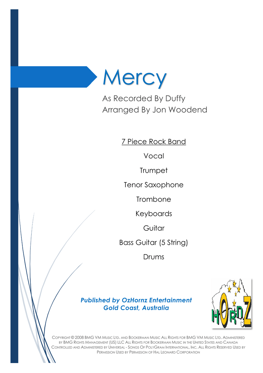 Mercy Jazz Ensemble scores gallery preview page 1