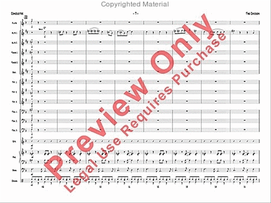The Chicken Jazz Ensemble scores gallery preview page 10