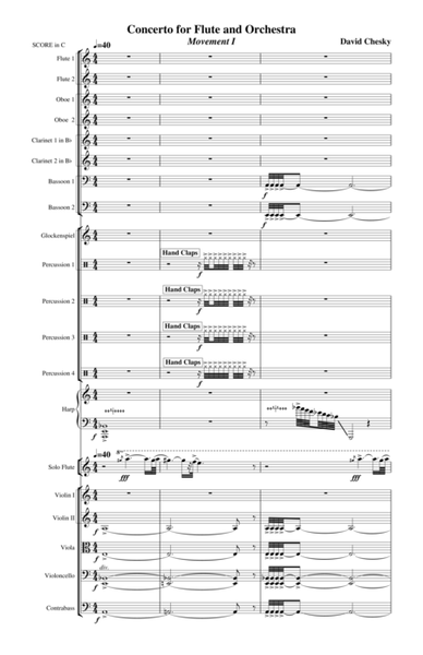 Concerto No.1 for Flute and Orchestra