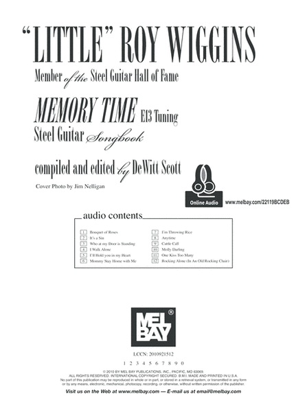 Little Roy Wiggins - Memory Time image number null
