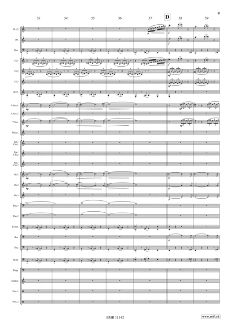The Great Train Robbery Concert Band scores gallery preview page 10