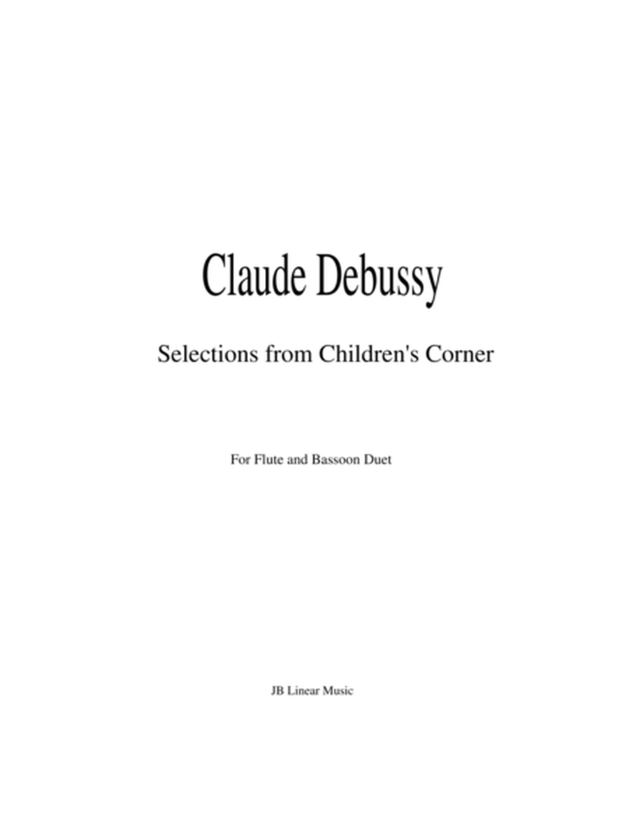 Debussy Children's Corner for flute and bassoon duet image number null