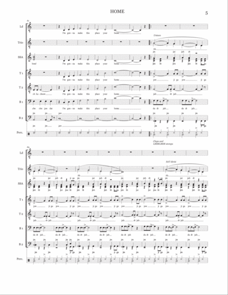 Home 4-Part scores gallery preview page 6