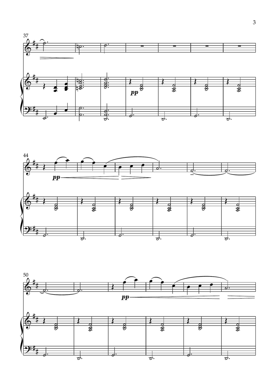 Gymnopedie No. 1 Piano scores gallery preview page 3