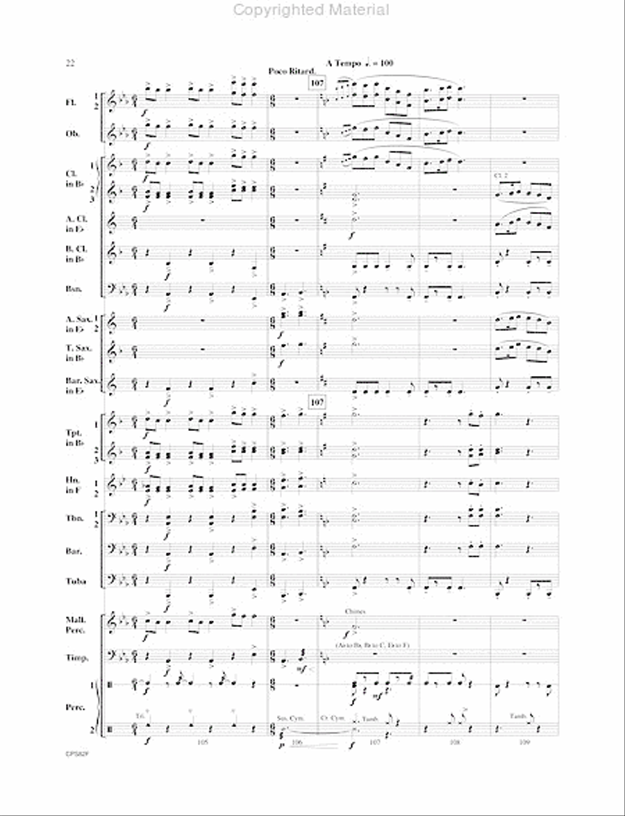 Highland Celebration Concert Band scores gallery preview page 23