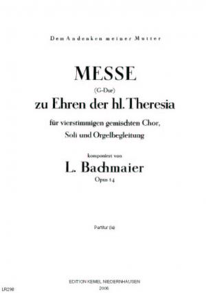 Messe G-Dur zu Ehren der hl. Theresia