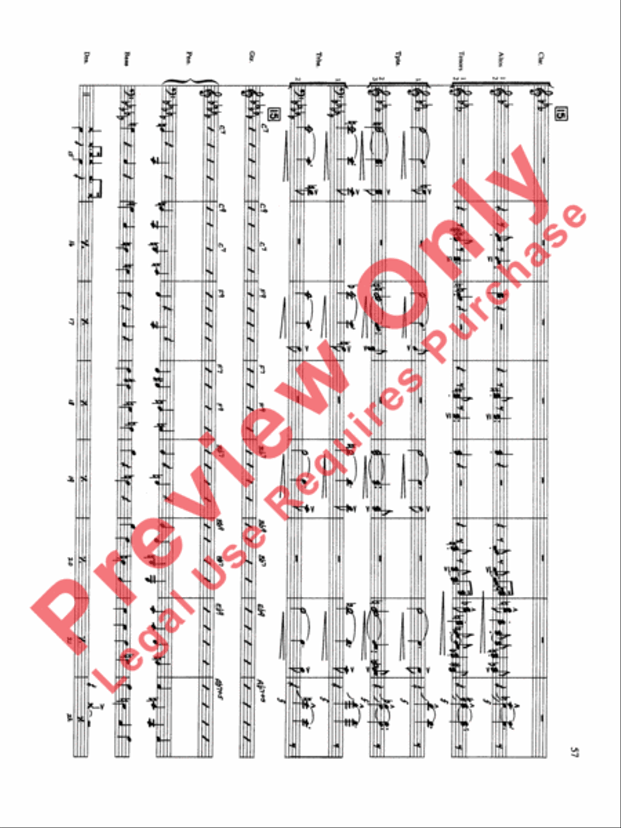 Original Big Band Sounds Big Band scores gallery preview page 58