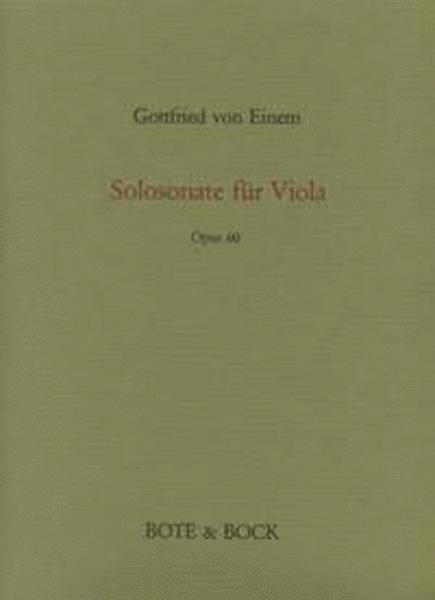 Sonata op. 60