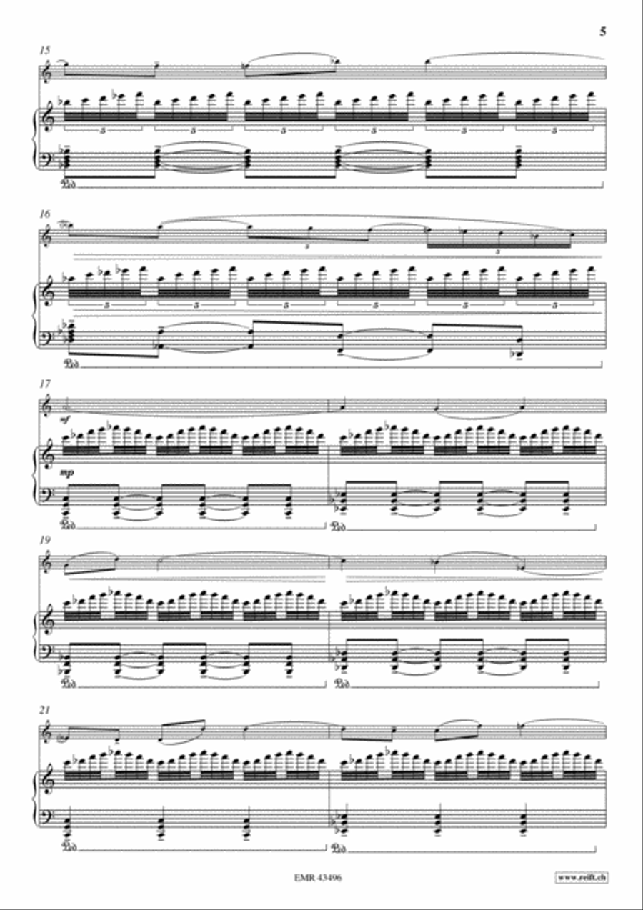 The Knight Of The Mist Clarinet Solo scores gallery preview page 6