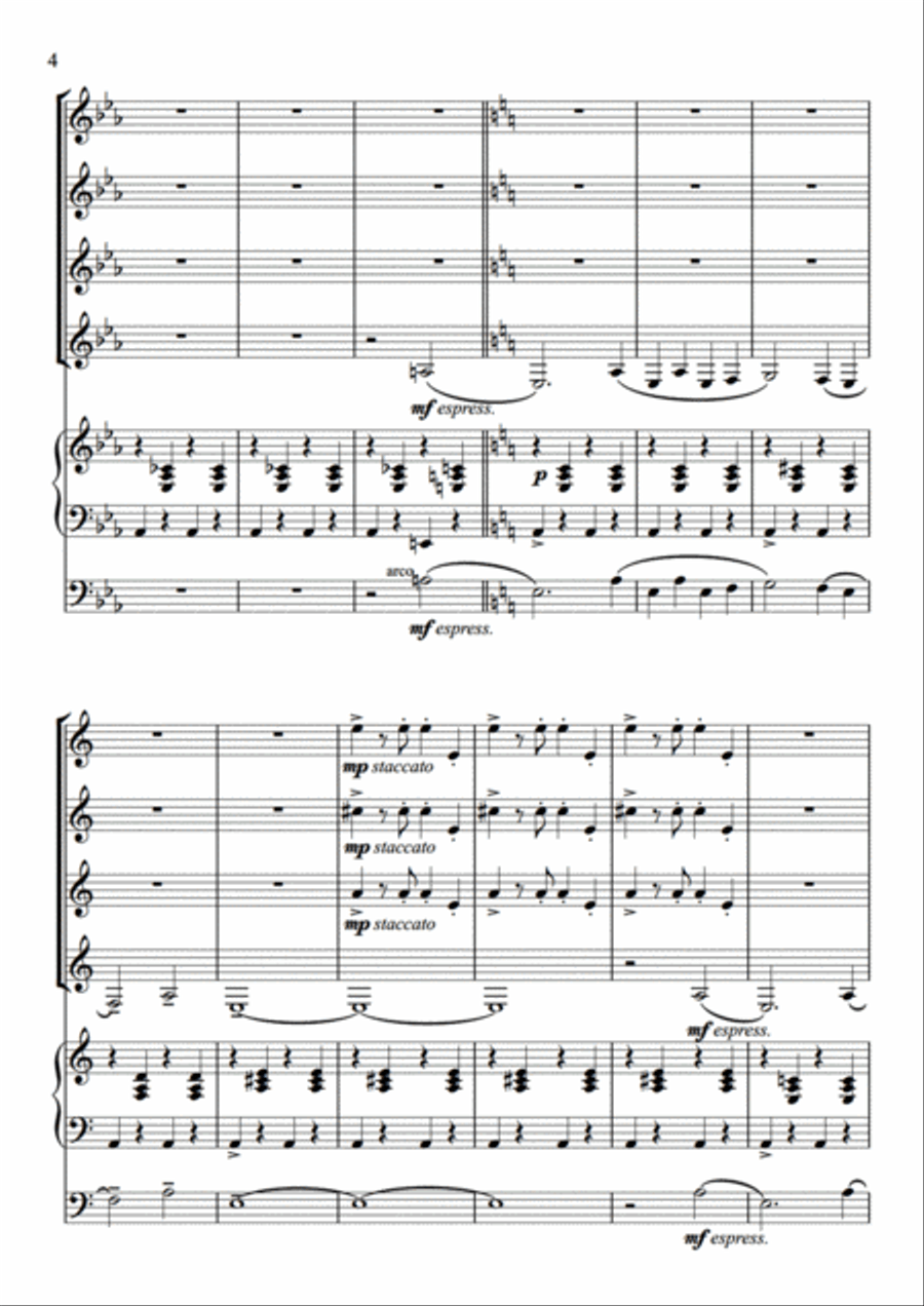 Kijé's Wedding Set of Parts scores gallery preview page 6