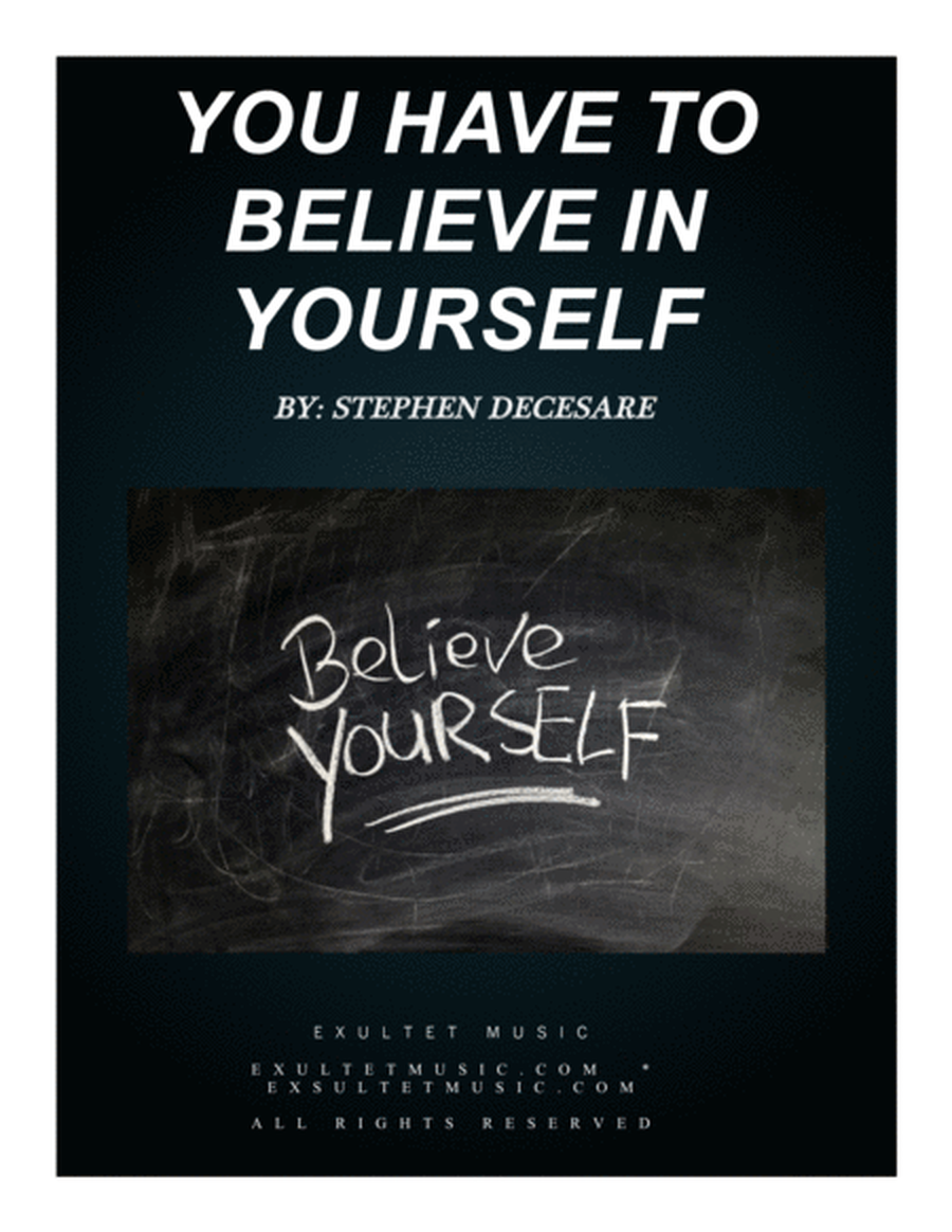 You Have To Believe In Yourself image number null