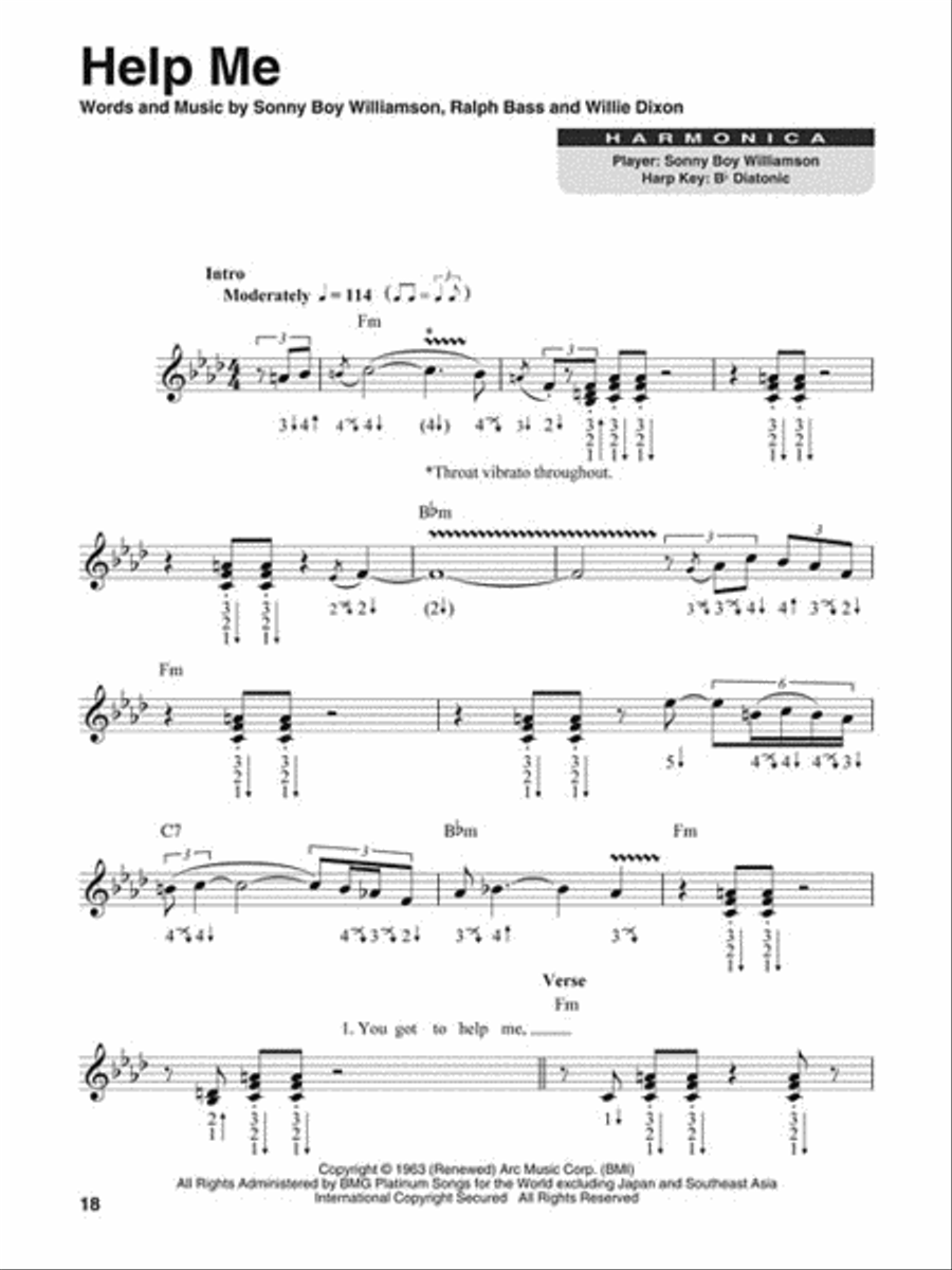 Chicago Blues Chicago Blues Harmonica scores gallery preview page 8