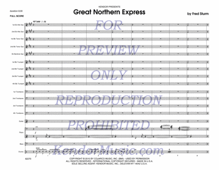 Great Northern Express (Full Score)