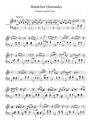 serenade (Shubert) EASY PIANO