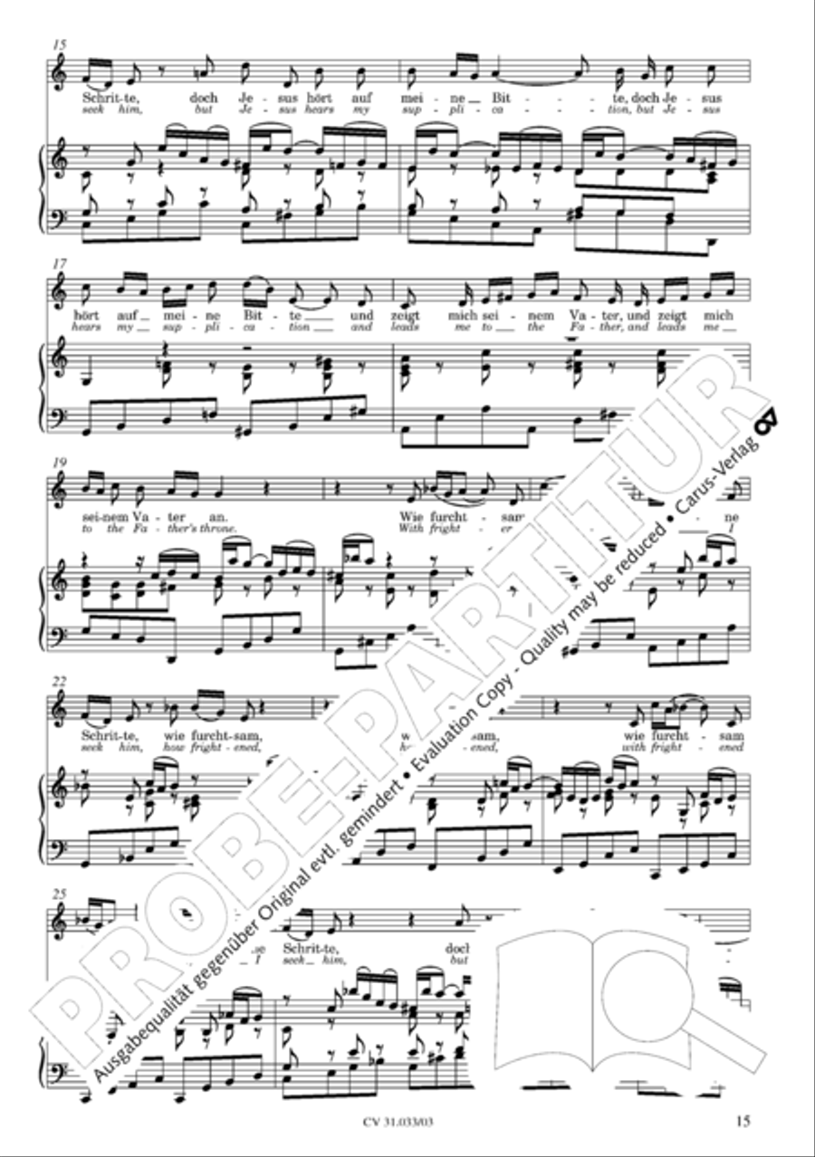 Lord Jesus Christ, in thee alone (Allein zu dir, Herr Jesu Christ) ATB scores gallery preview page 16