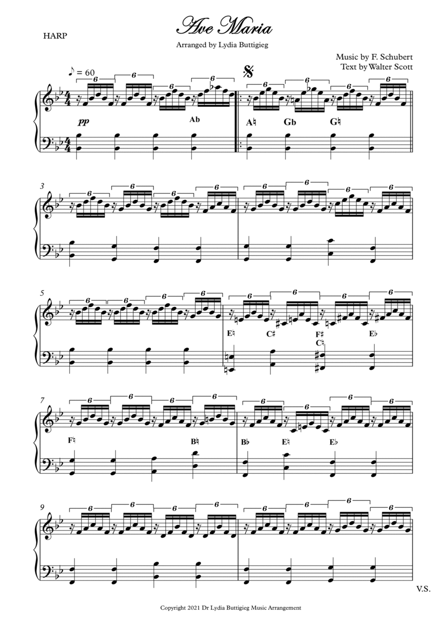 Ave Maria Ave Maria Small Ensemble scores gallery preview page 1