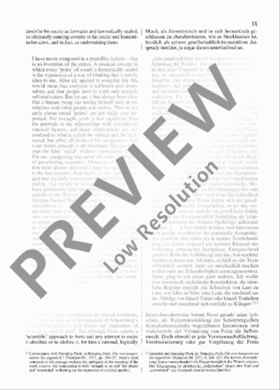 Il canto sospeso SSAATTBB scores gallery preview page 10
