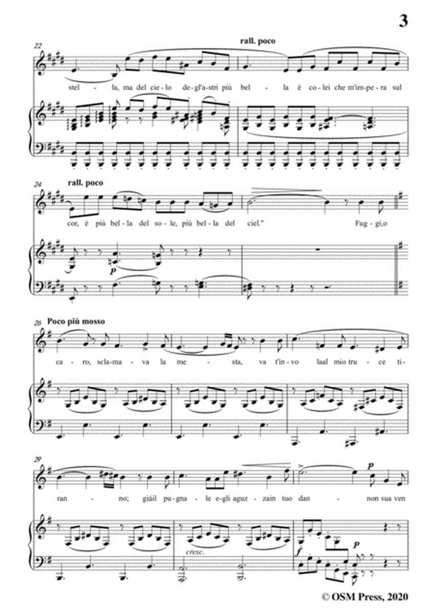 Donizetti-La Sultana,in e minor,for Voice and Piano