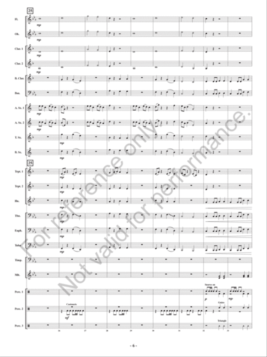 Axolotl Dance Axolotl Dance Concert Band scores gallery preview page 7