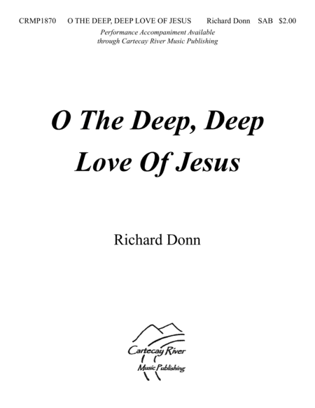 O The Deep, Deep Love Of Jesus image number null