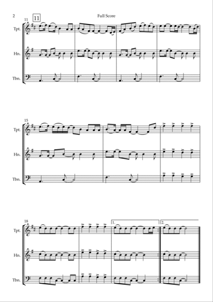 No Place Brass Ensemble scores gallery preview page 2